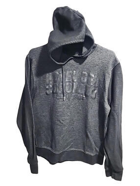 Camp David Hoodie Sweater Black Gray Hotel Del Coronado California Medium
